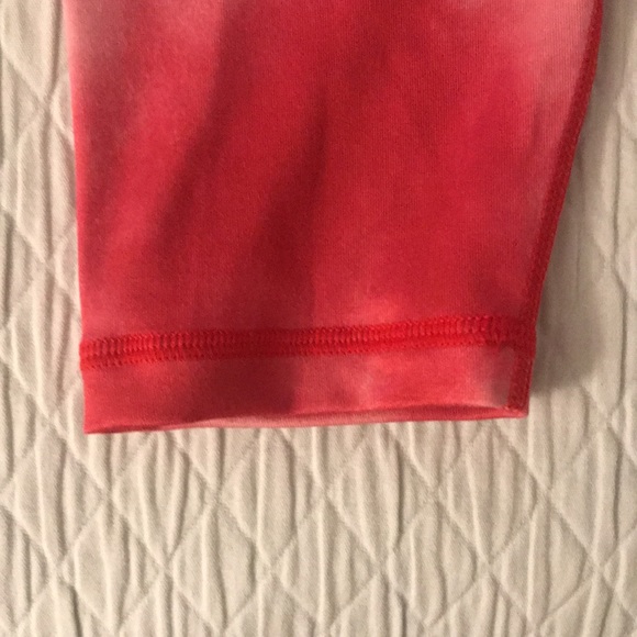 NWT Game OSU Ohio State University Red White Tie Dye Leggings Tights Ath… - Picture 10 of 15